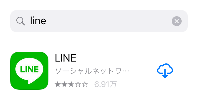 LINEとアプリ